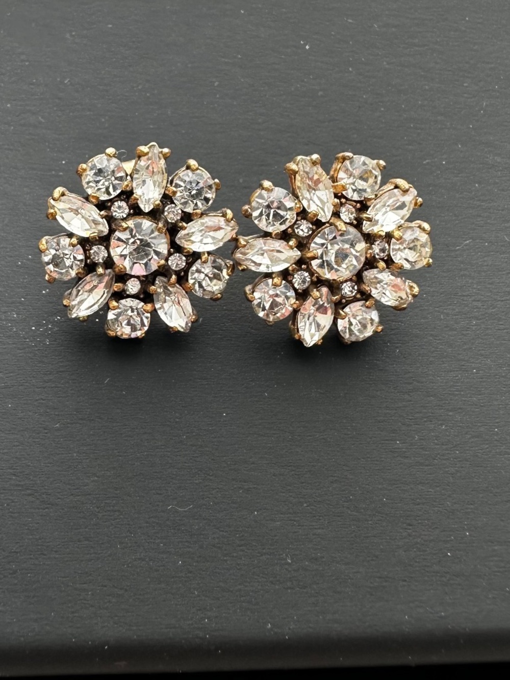 J. Crew crystal studs